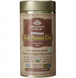 Organic India Tulsi Masala Chai   Container  100 grams